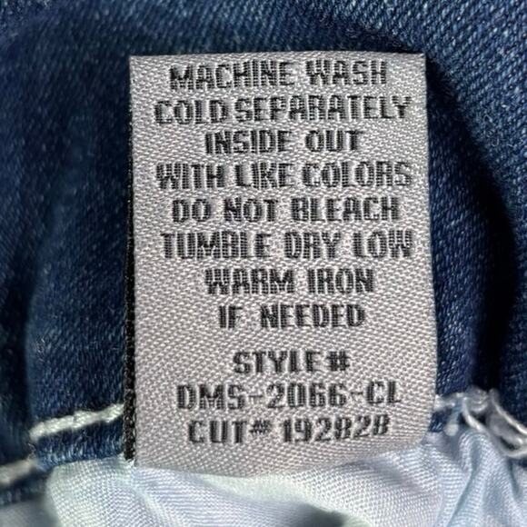 OAK & VINE Denim Midi Skirt Womens Size 2 - Picture 10 of 10